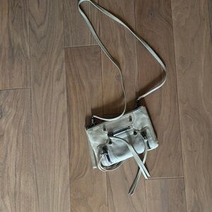 Women's Small Gray Crossbody Bag